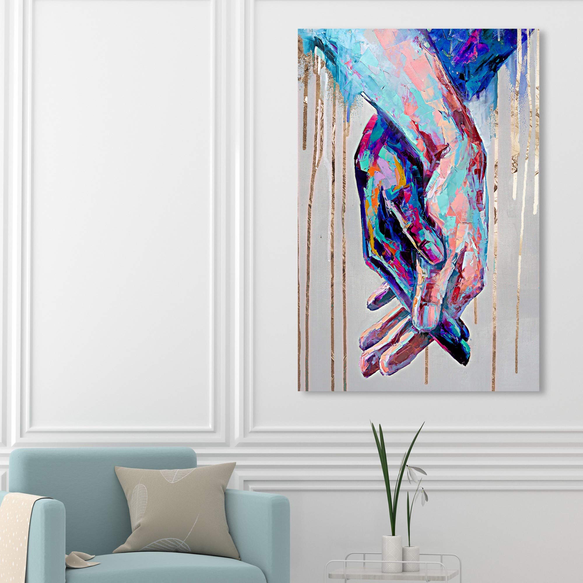 Amazon.com: The Oliver Gal Artist Co. Abstract Wall Art Canvas